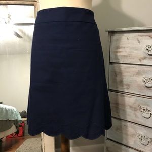 Talbots size 12 skirt - navy